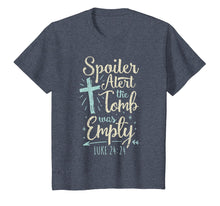Load image into Gallery viewer, Easter Basket Stuffers Spoiler Alert Tomb Was Empty TShirt
