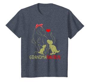 Grandmasaurus T Shirt T Rex Grandma Saurus Dinosaur Women Mo