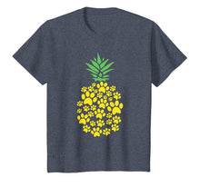 Load image into Gallery viewer, Cute Dog Paw Pineapple T-Shirt Dog Lover Hawaii Gift Tee
