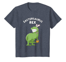 Load image into Gallery viewer, Eastersaurus Rex T-Shirt Easter Easter Bunny Dinosaur Shirt
