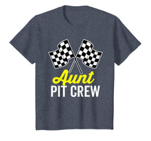 Load image into Gallery viewer, Aunt Pit Crew Shirt for Racing Party Costume (Dark)
