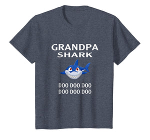 Grandpa Shark T-shirt Doo Doo Doo - Father's Day Shirt