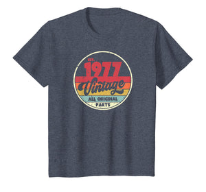 1977 Vintage T Shirt, Birthday Gift Tee. Retro Style Shirt.