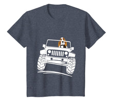 Load image into Gallery viewer, Basset Hound Driving Jeep T-Shirt OffRoad Lovers Gift
