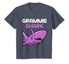 Load image into Gallery viewer, Grammie Shark Funny Family Gift Mother&#39;s Day T-Shirt

