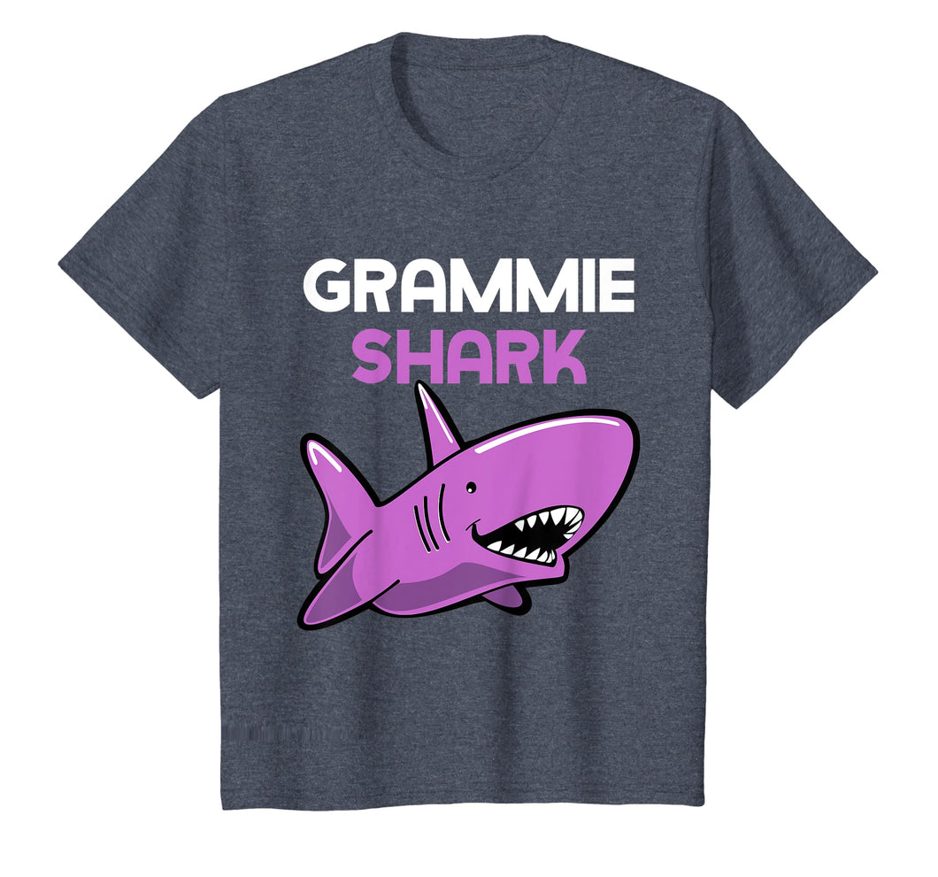 Grammie Shark Funny Family Gift Mother's Day T-Shirt