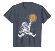 Load image into Gallery viewer, Bitcoin To The Moon Shirt Astronaut Bitcoin HODL BTC Crypto

