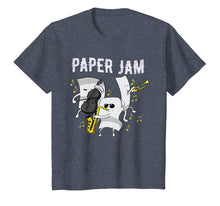Load image into Gallery viewer, Funny Office Paper Music Jam Pun T-Shirt Cute Tee
