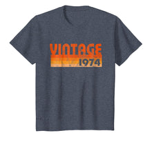 Load image into Gallery viewer, Retro Vintage 1974 T-Shirt 44 yrs old Bday 44th Birthday Tee
