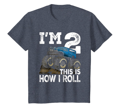 Kids Monster Truck Rally 2nd Birthday Party Shirt - Second Bday