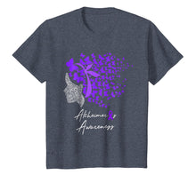 Load image into Gallery viewer, Alzheimer's Awareness Shirt Alzheimers Purple Butterflies
