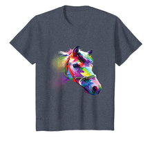 Load image into Gallery viewer, Horse Shirt Colorful Horse&#39;s head Pop Art for Men and Women T-Shirt
