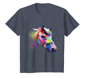 Horse Shirt Colorful Horse's head Pop Art for Men and Women T-Shirt