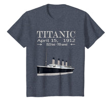 Load image into Gallery viewer, Titanic T-Shirt Vintage Cruise Ship Atlantic Ocean Voyage
