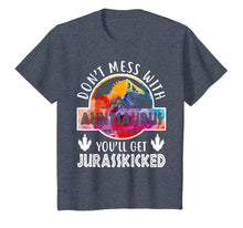 Load image into Gallery viewer, Don't Mess With Auntsaurus T-Shirt Dinosaur Aunt Funny Gifts
