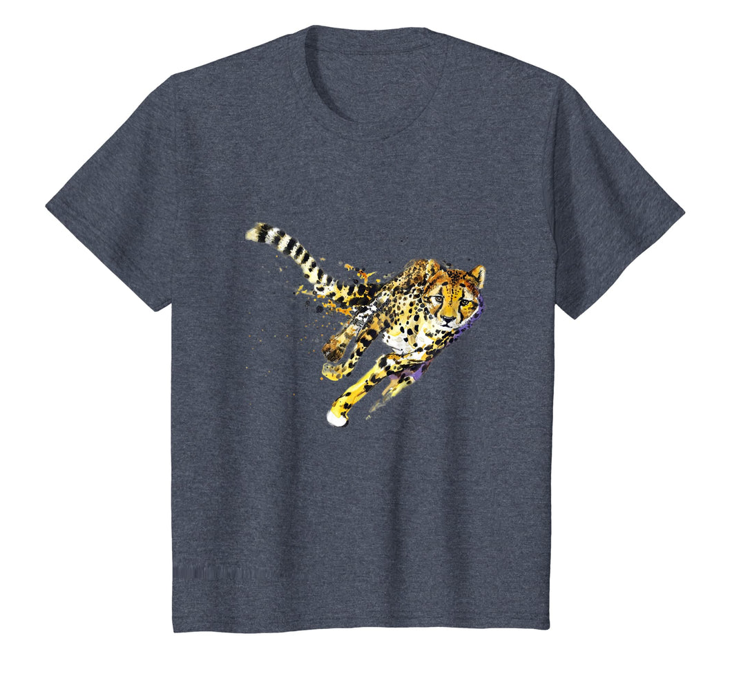 Cheetah T Shirt Cool Design Running Cheetah Gift Tee