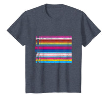 Load image into Gallery viewer, Human Lesbian Bisexual Transgender Pansexual LGBT Flag Shirt
