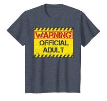 Load image into Gallery viewer, Warning Official Adult Shirt | Cute Turning 18 Birthday Gift
