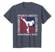 Load image into Gallery viewer, Taekwondo Martial Arts T-Shirt Tae Kwon Do Korean Sport Tee
