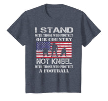 Load image into Gallery viewer, I Stand for the Flag Shirt to Support Military and Police
