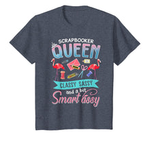 Load image into Gallery viewer, Scrapbooking shirt scrapbooker queen love t-shirt
