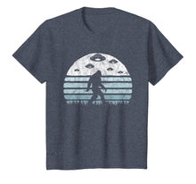 Load image into Gallery viewer, Bigfoot UFO Abduction - Vintage BELIEVE Retro T-Shirt
