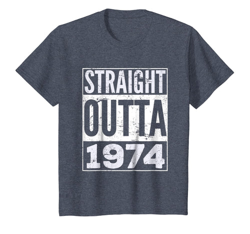 Adult Straight Outta 1974 T-Shirt Funny Birthday T-Shirt