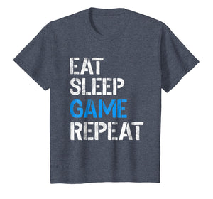 Eat Sleep Game Repeat Shirt Video Gamer Gifts Gaming Players