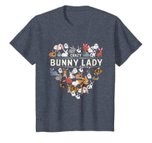 Load image into Gallery viewer, Crazy Bunny Lady Rabbit Lover Funny Cute Shirt Gift
