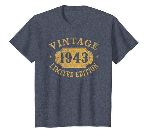 1943 76 years old 76th B-day Limited Birthday Gift T-Shirt