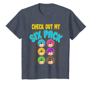 Check Out My Six Pack Donut Shirt Workout Gym Men Woman Tee