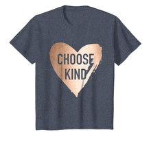 Load image into Gallery viewer, Choose Kind Anti Bullying Faux Rose Gold T-Shirt
