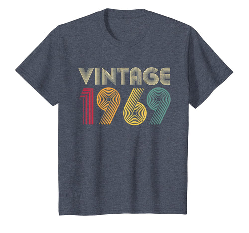 50th Birthday Gift Vintage 1969 Classic Men Women Mom Dad T-Shirt