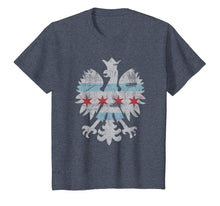 Load image into Gallery viewer, Chicago Flag Polish Poland Eagle Vintage Shirt
