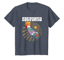 Load image into Gallery viewer, California Outdoors Retro Mountains Trees &amp; Waves T-Shirt
