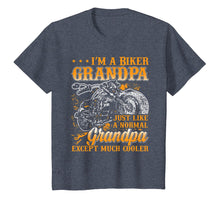 Load image into Gallery viewer, I'm A Biker Grandpa A Normal Grandpa Except Cooler T-Shirt
