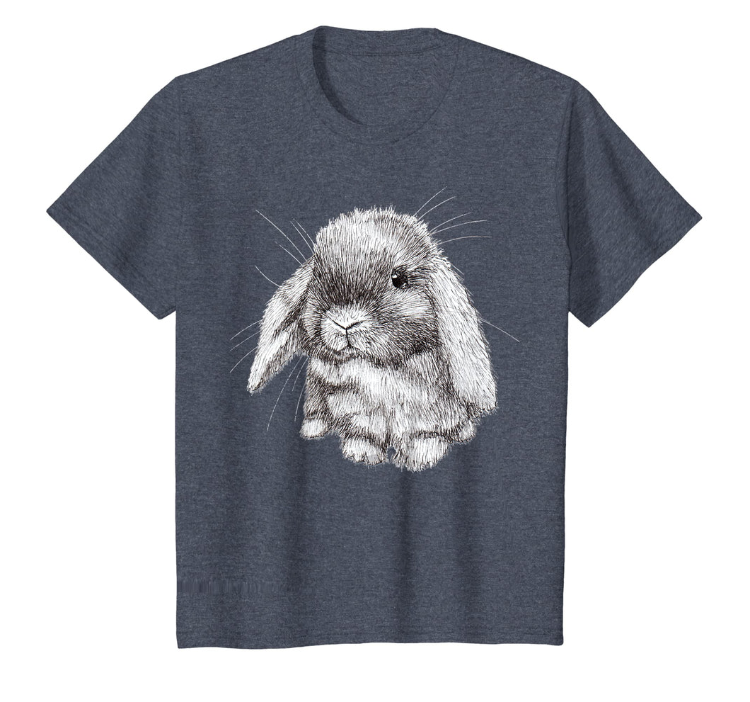 Lop Eared Bunny Rabbit Sketch T-Shirt Mens Womens Childrens