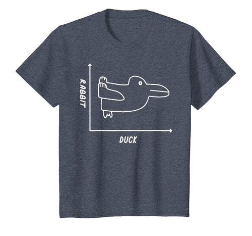 Duck Rabbit Graph Shirt - Fun Math Teacher Easter Tee Shirt T-Shirt-569751