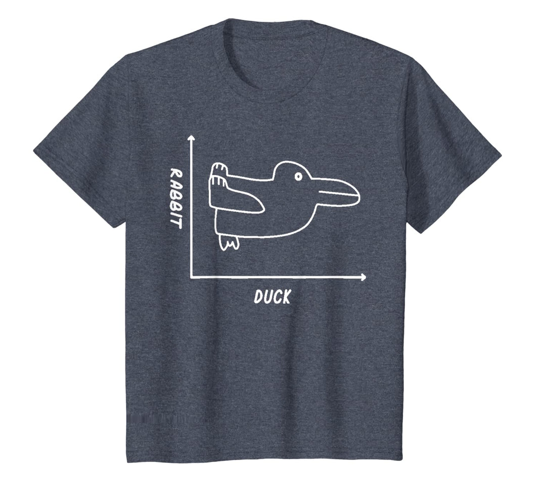 Duck Rabbit Graph Shirt - Fun Math Teacher Easter Tee Shirt T-Shirt-569751