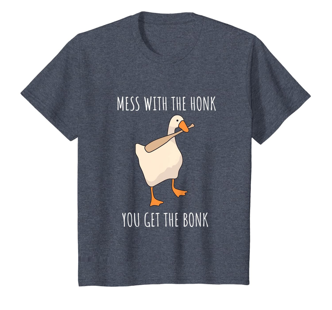 Mess With The Honk You Get The Bonk Shirt| Goose Game Shirt T-Shirt