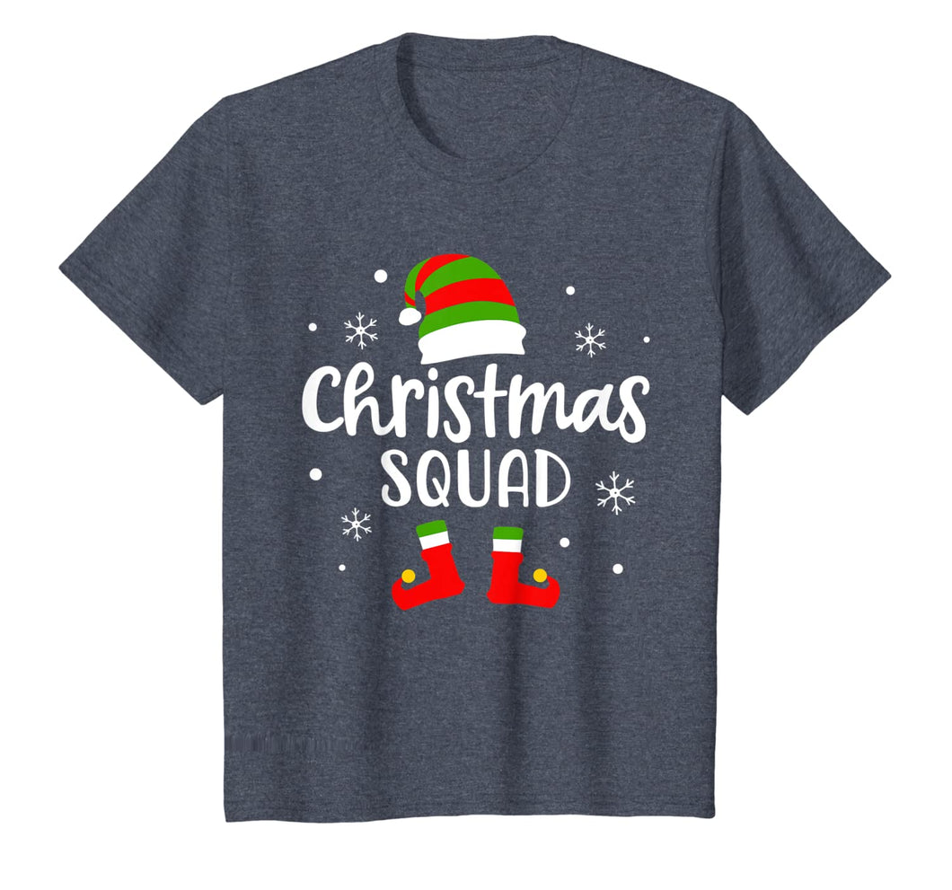 Christmas Squad Elf Matching Family Pajama Kids Boys Girls T-Shirt