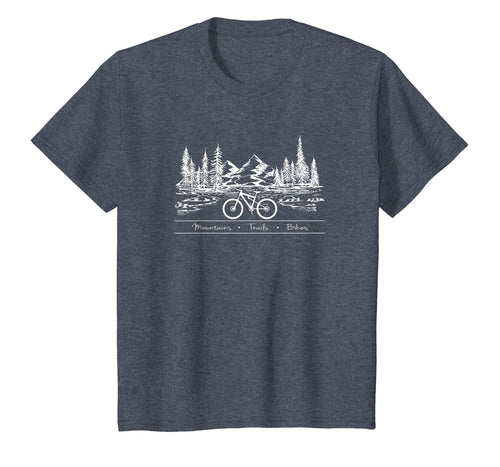 Mountain Bike MTB Shirt Mountains Trails Bikes T-Shirt-285538