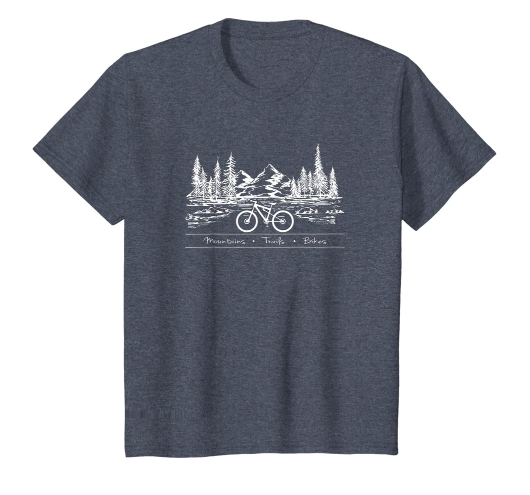 Mountain Bike MTB Shirt Mountains Trails Bikes T-Shirt-285538