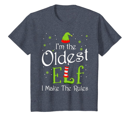 I'm The Oldest Elf Christmas Gift Idea Xmas Family T-Shirt