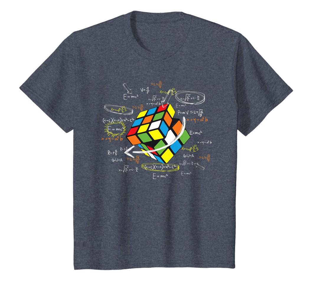 Cool Math Rubix Cube Shirt Funny Rubik Cube Math Lovers Gift T-Shirt-209895