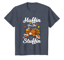 Load image into Gallery viewer, Huffin For The Stuffin Thanksgiving Turkey Trot 5k Race T-Shirt
