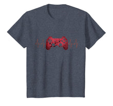 Load image into Gallery viewer, Gamer Heartbeat Video Games Gaming Gift Boys Teens T-Shirt-446098
