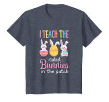 Load image into Gallery viewer, I Teach the Cutest Bunnies in the Patch Easter Teacher T-Shirt-633925
