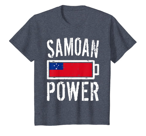 Samoa Flag | Samoan Power Battery Proud Tee T-Shirt