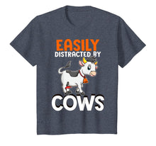 Load image into Gallery viewer, Easily Distracted By Cows Farm Animals Farming Farmer T-Shirt-2323778
